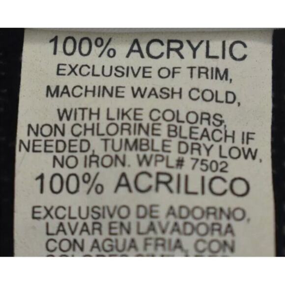 Holiday Time Womens Black Sleeveless Button Front Ugly Christmas Knit Cardigan L - Picture 7 of 7